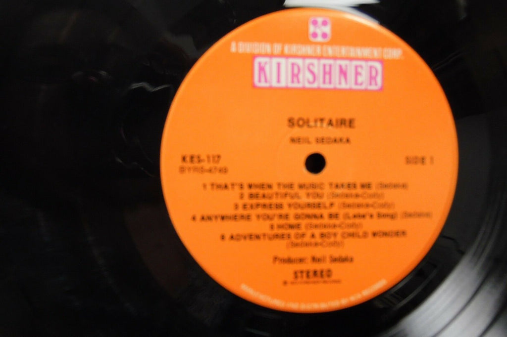 Neil Sedaka Solitaire 33RPM KES-117 092416LLE #2