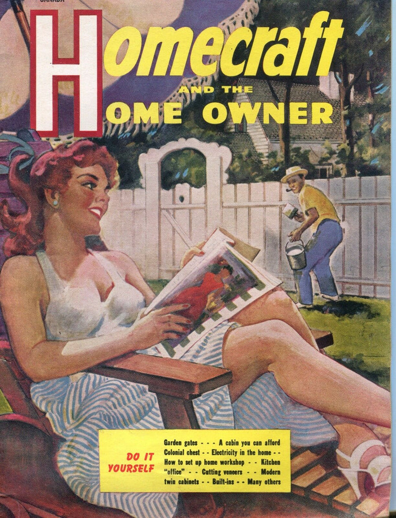 Homecraft And The Home Owner Magazine August 1953 VG No ML 050317nonjhe