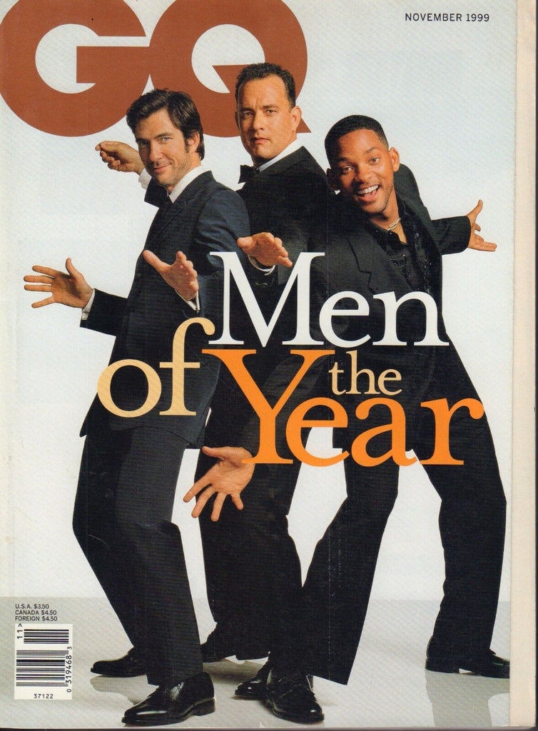 GQ November 1999 Men of The Year Will Smith, Tom Hanks 042717nonDBE