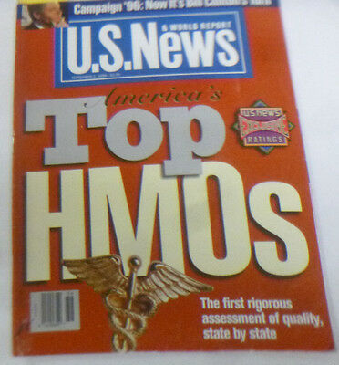 U.S. News Magazine America's Top HMOs September 1996 NO ML 043014R