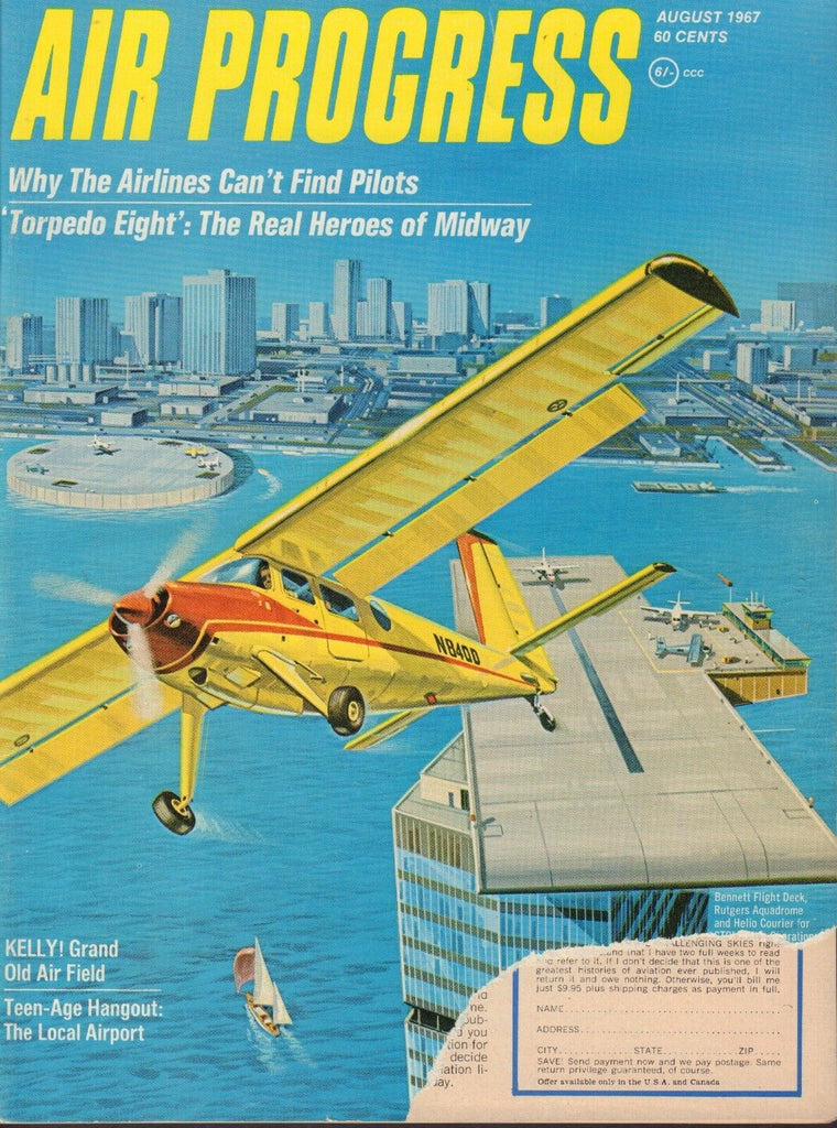 Air Progress Magazine August 1967 Torpedo Eight Midway 073017nonjhe