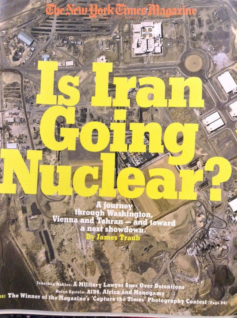 The New York Times Magazine Is Iran Going Nuclear June 13, 2004 042018nonrh