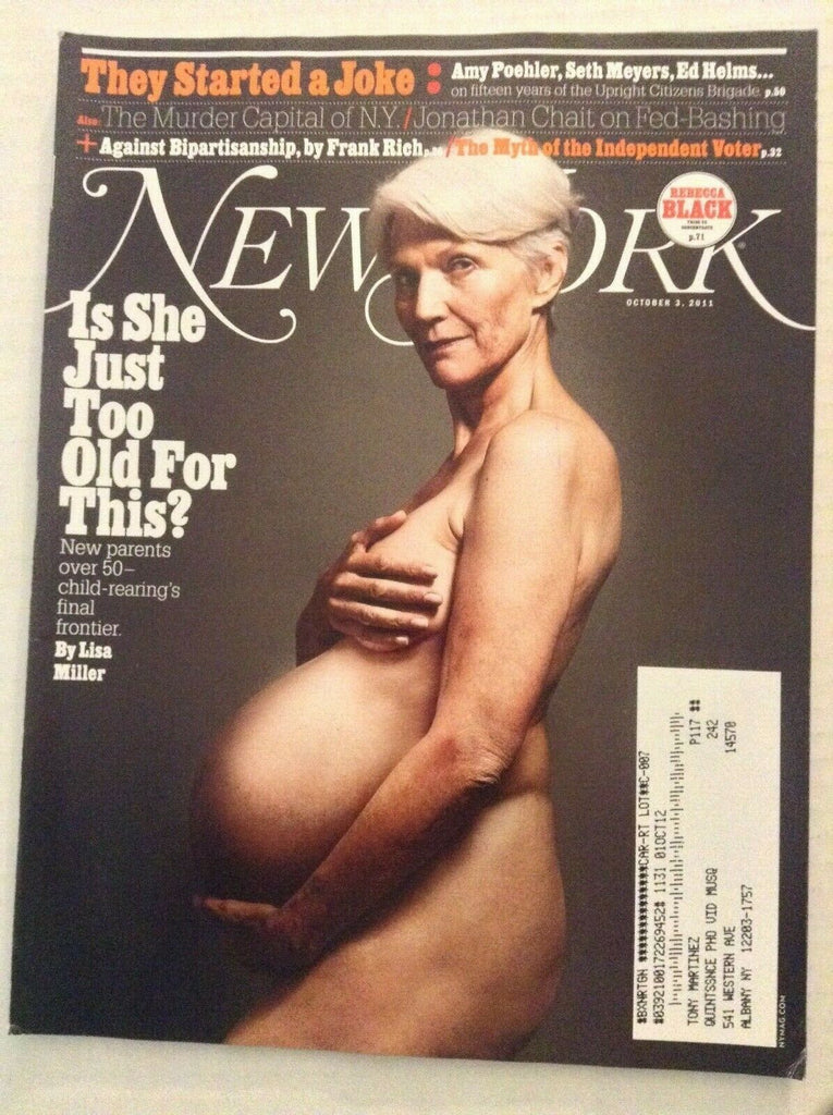 New York Mag New Parents Over Age Of 50 October 3, 2011 081419nonrh