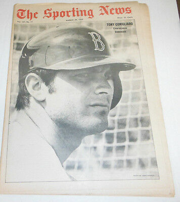 The Sporting News Magazine Tony Conigilaro March 1969 NO ML 072914R