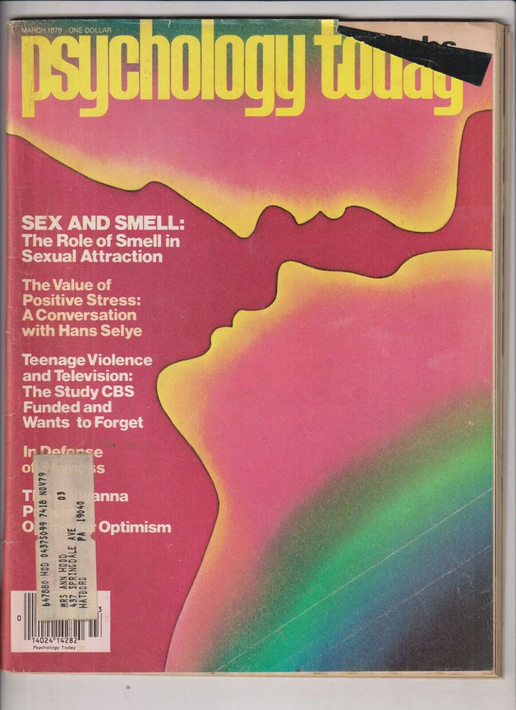 Psychology Today Mag The Role Of Smell In Attraction March 1978 032720nonrh