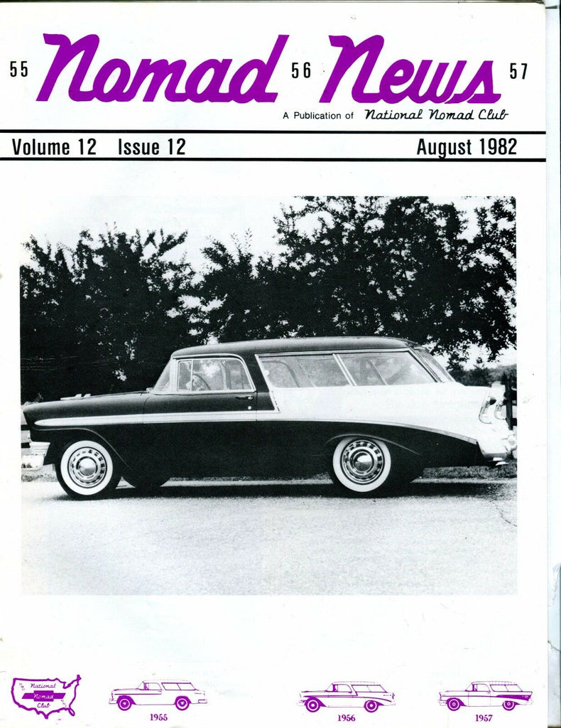 Nomad News Magazine August 1982 Chevrolet EX 032217nonjhe