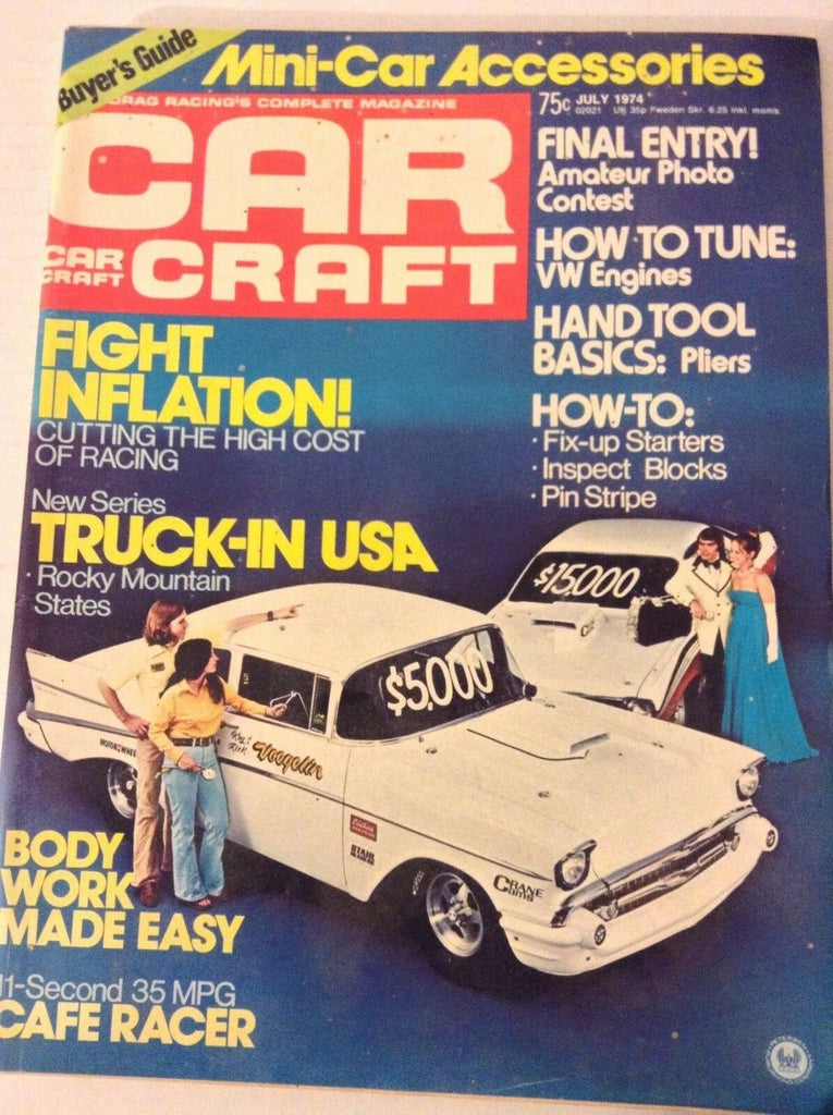 Car Craft Magazine Fight Inflation How To Tune July 1974 051617nonrh