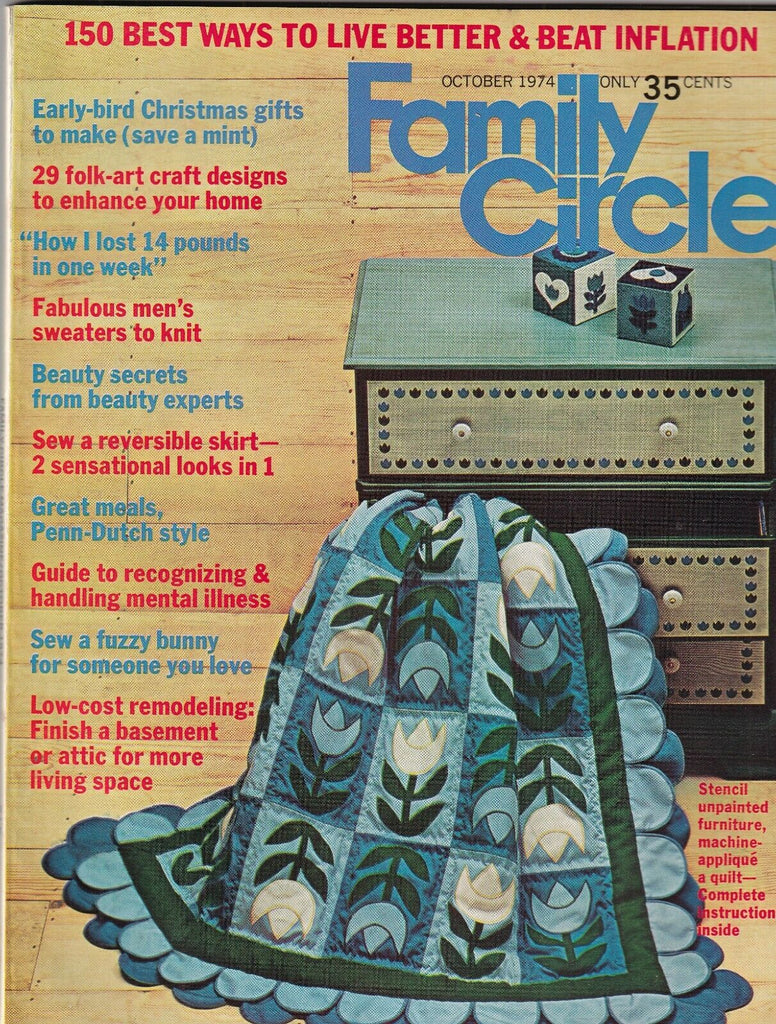 Family Circle Mag Early Bird Christmas Gifts To Make October 1974 092719nonr