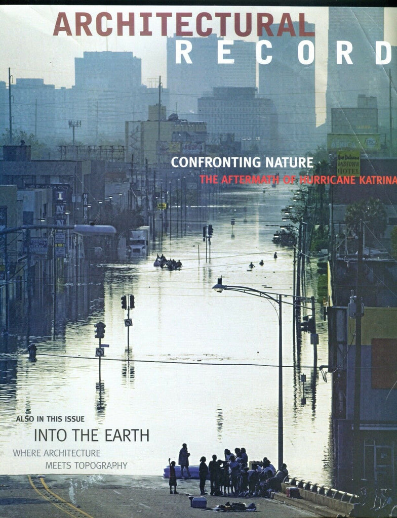 Architectural Record Magazine October 2005 Hurricane Katrina EX 030917nonjhe