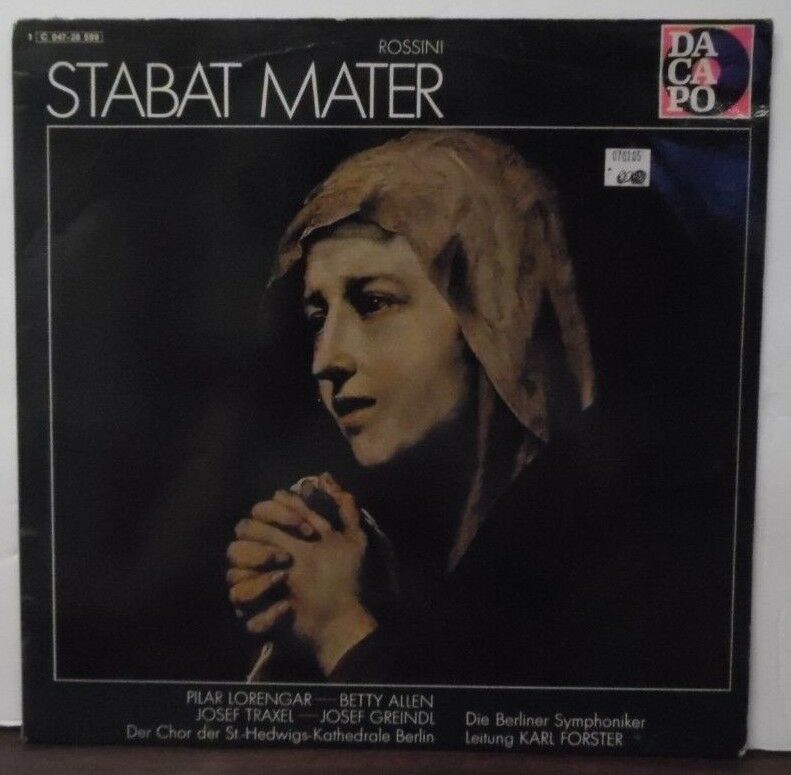 Rossini Stabat Mater vinyl C047-28 599 100818LLE