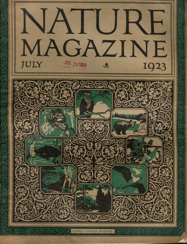 Nature Magazine July 1923 VG No ML 020917jhe