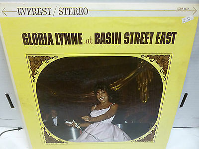 33RPM Vinyl Jazz Record: Gloria Lynne at Basin Street East Everest SDBR 1137 VG+