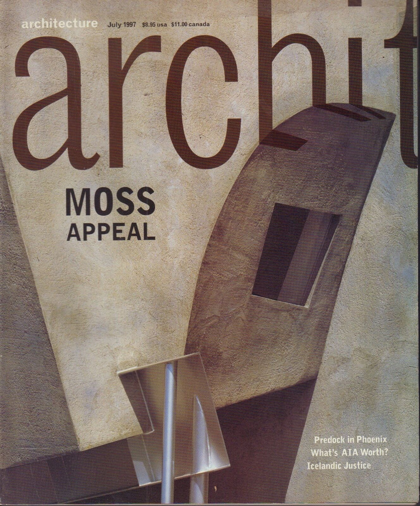 Architecture Magazine July 1997 Moss Appeal 083017nonjhe