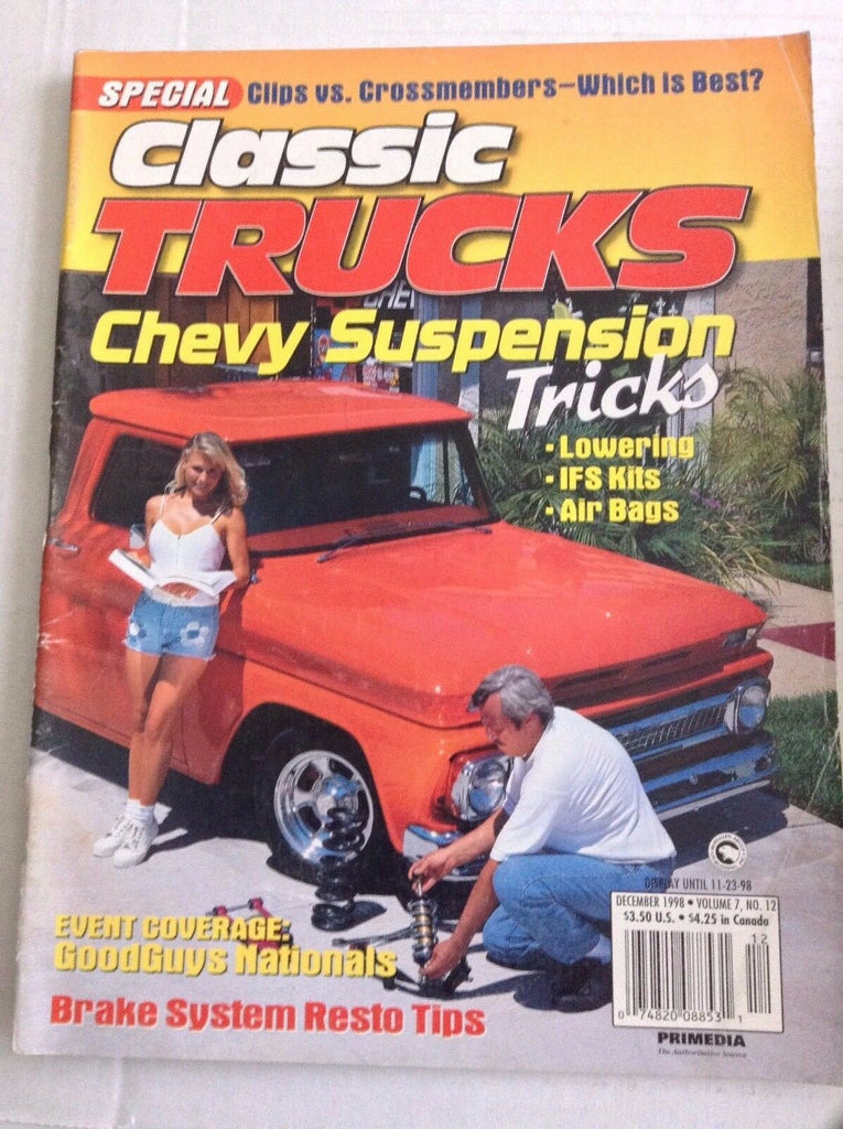 Classic Trucks Magazine Chevy Suspension Tricks December 1998 032217NONRH