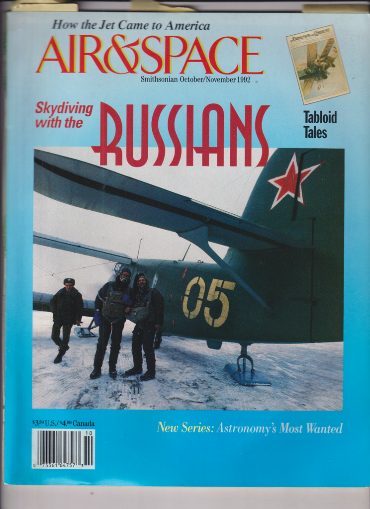 Air & Space Mag Skydiving With The Russians October/November 1992 122319nonr