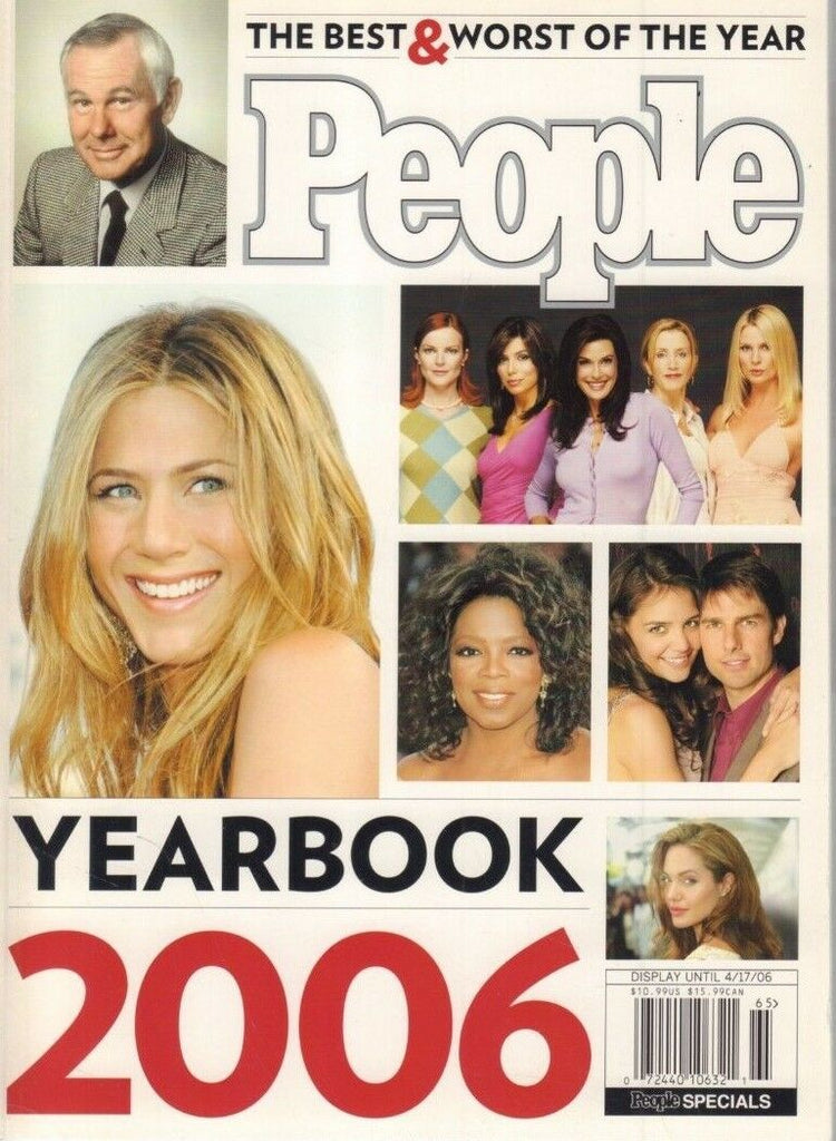 People Yearbook 2006 Jennifer Aniston Oprah Angelina Jolie 121718DBE