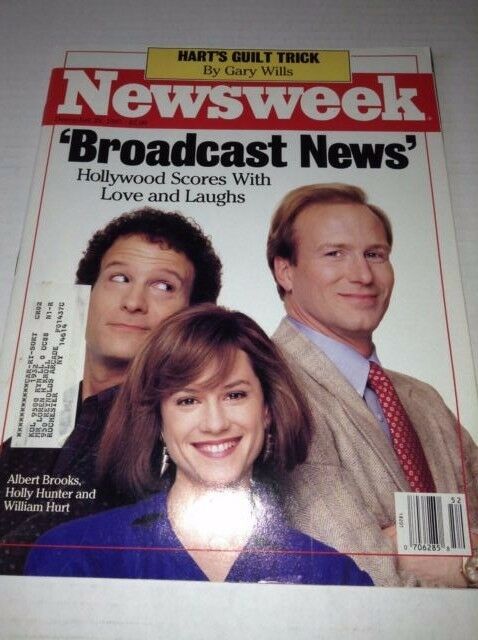 Newsweek Magazine Albert Brooks Holly Hunter December 28, 1987 101216R2
