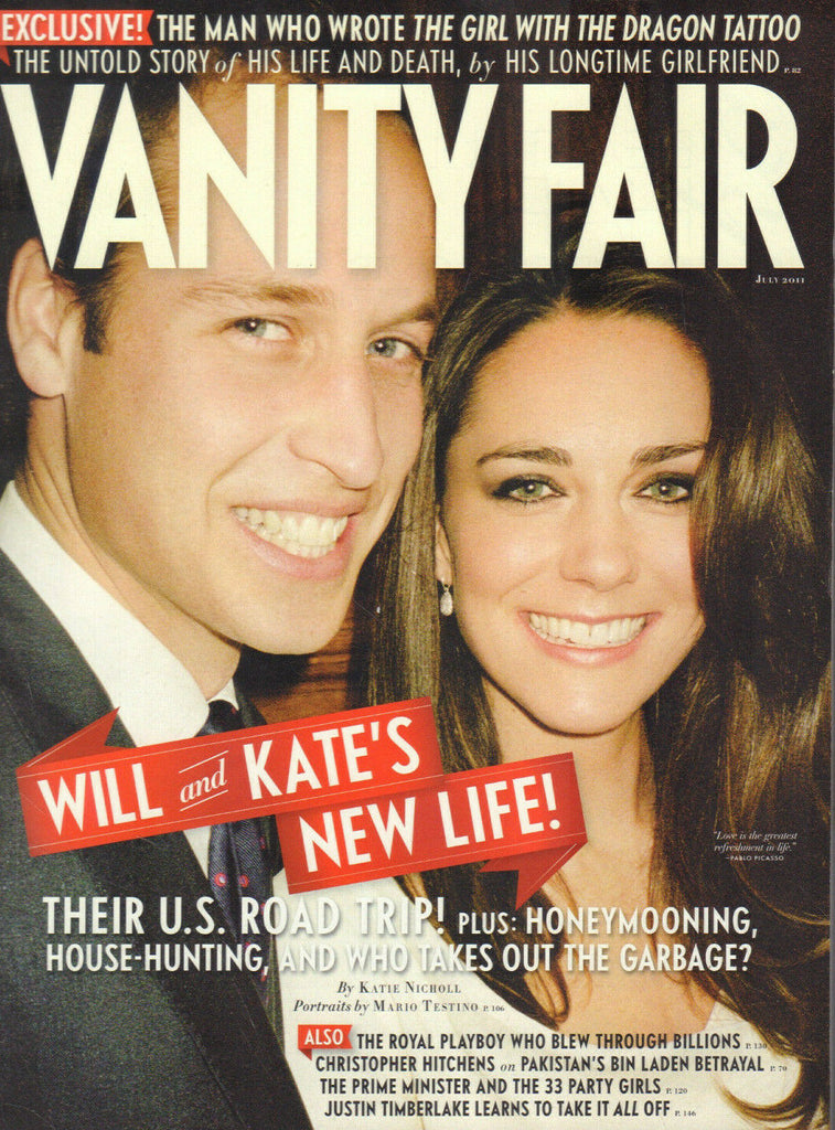 Vanity Fair July 2011 Prince William Kate Middleton 042120DBE