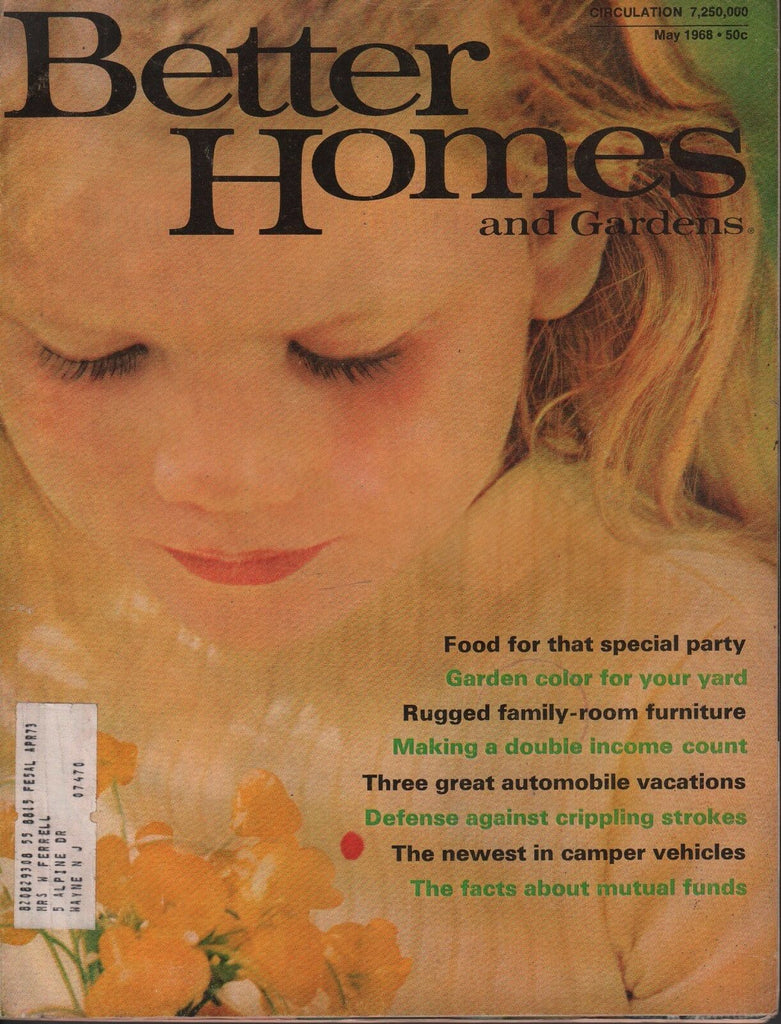 Better Homes And Gardens May 1968 Garden Color, Making a Double 072617nonDBE2