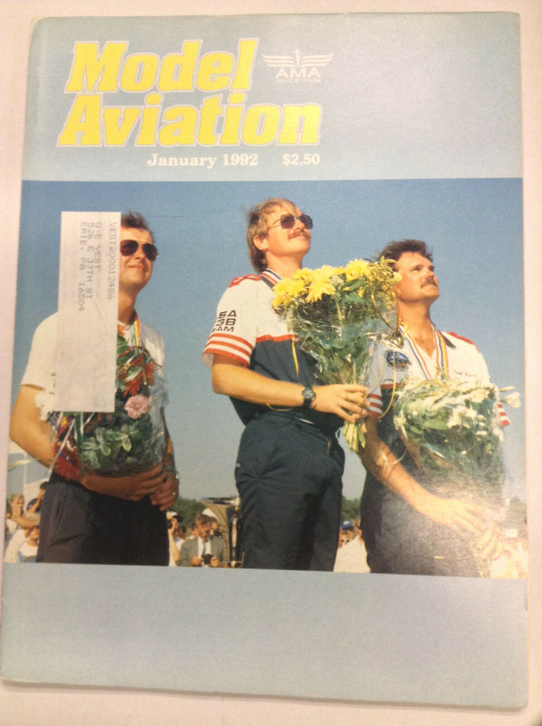Model Aviation Magazine Selinsgrove '91 KRC Electric January 1992 040917nonrh
