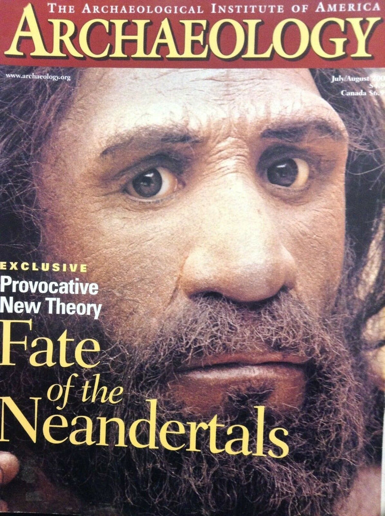 Archaeology Magazine Fate Of The Neandertals July/August 2000 123117nonrh