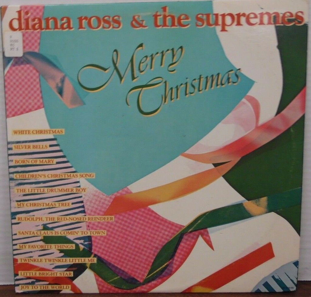 Merry Christmas Diana Ross & The Supremes 33RPM NF-4010T1 112716LLE