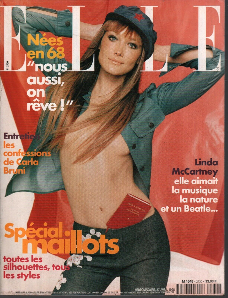 Elle French Fashion April 27 1998 Linda McCartney The Beatles 090820ame2
