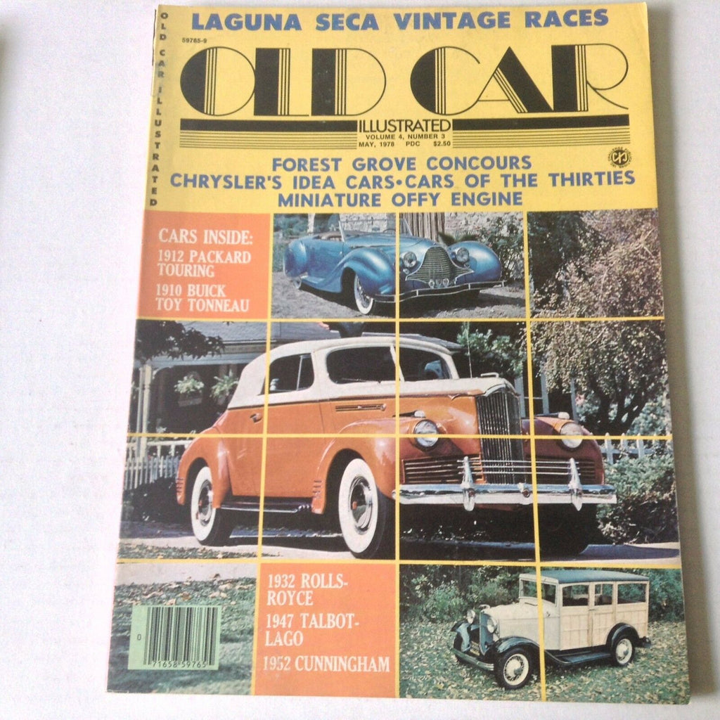 Old Car Illustrated Magazine Forest Grove Concours May 1978 060117nonrh2
