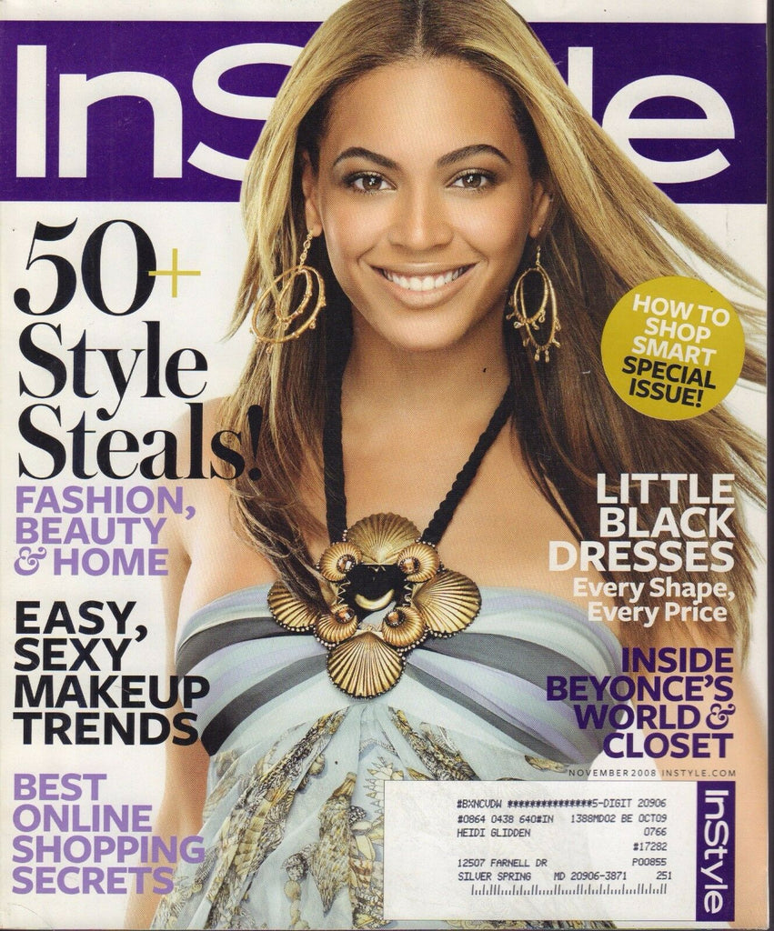 InStyle November 2008 Beyonce w/ML 030717nonDBE2