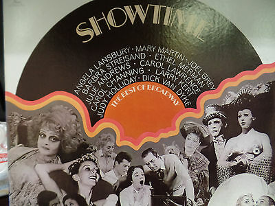 Showtime Best of Broadway Headliner Series 33 RPM VINYL VG+ 010616 TLJ