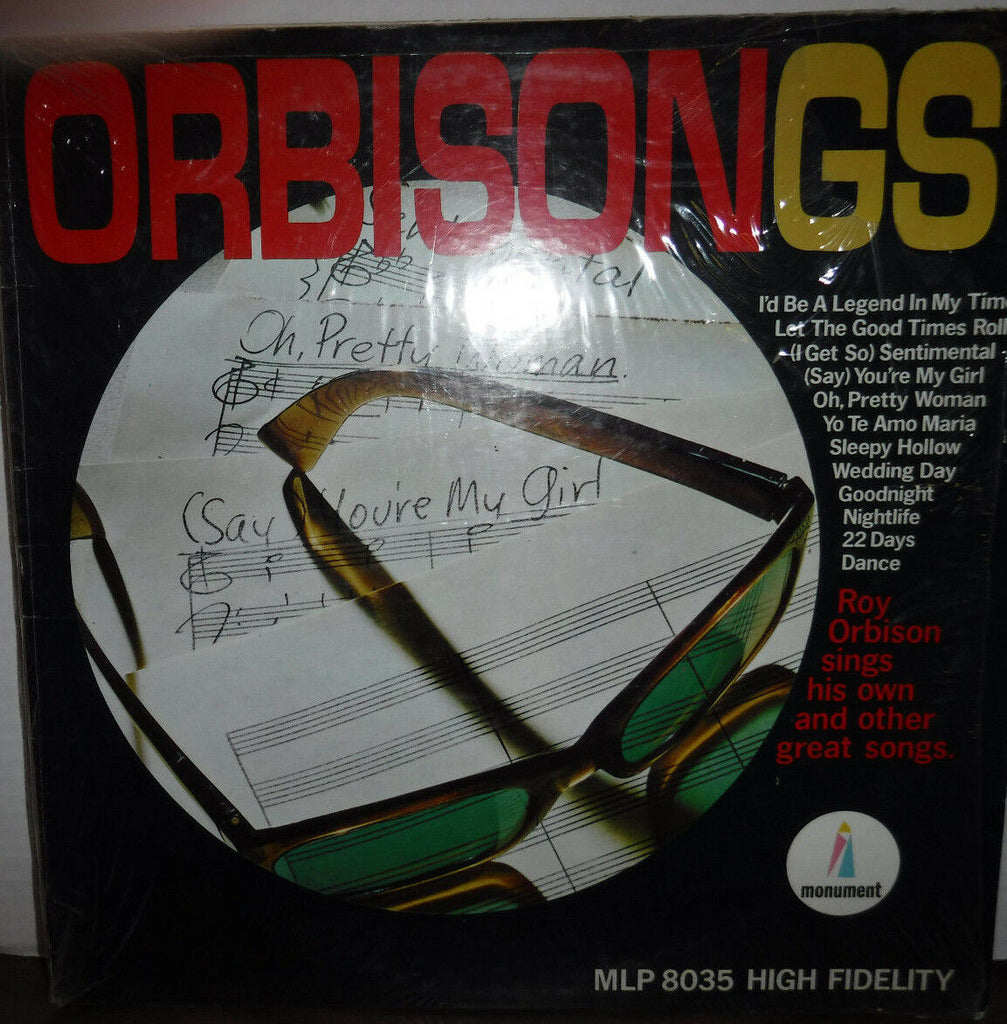 Orbisongs vinyl MLP 8035 Roy Orbison 010618LLE