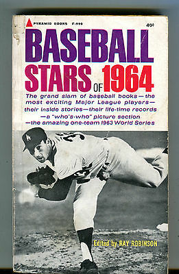 Baseball Stars Of 1964 Book Sandy Koufax jhc