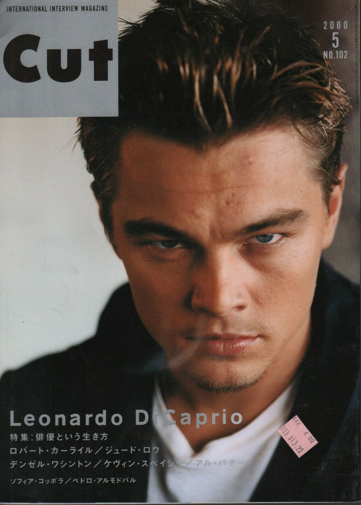 Cut Japanese Magazine May 2000 Leonardo DiCaprio Virginie Ledoyen 062918DBE
