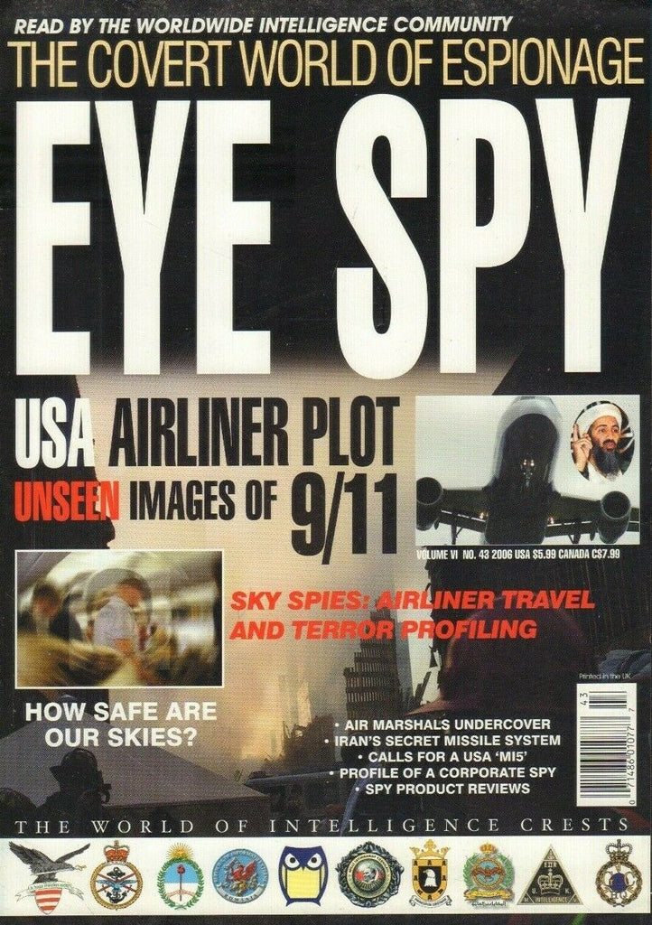 Eye Spy Magazine Vol.6 $43 James Ashcroft Joerg Ziercke 053019DBE