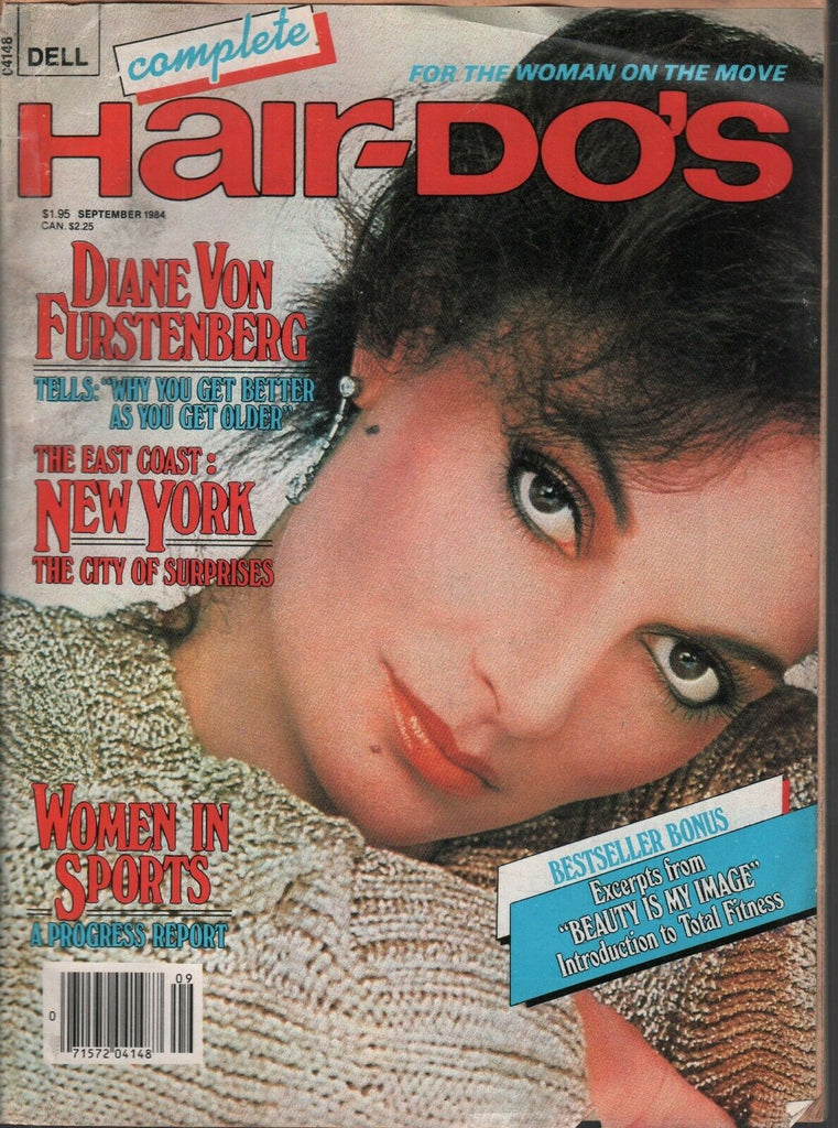 Complete Hair-Do's September 1984 Dian Von Furstenberg 072419AME3