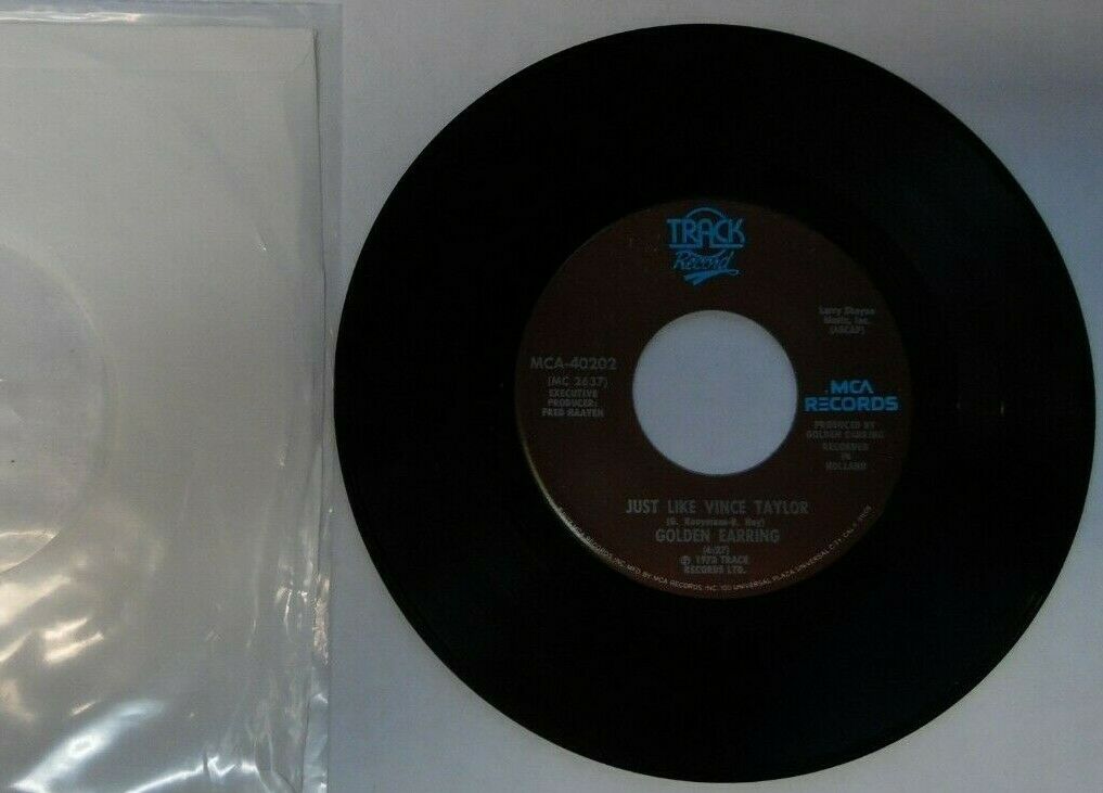 Golden Earring Just Like Vince Taylor & Radar Love 45 RPM #40202 022920LLE45