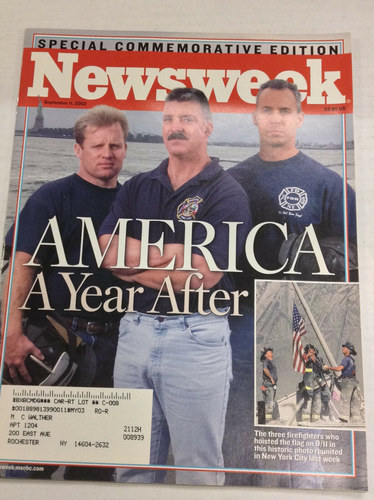 Newsweek Magazine America A Year After 9/11 September 11, 2002 050317nonr