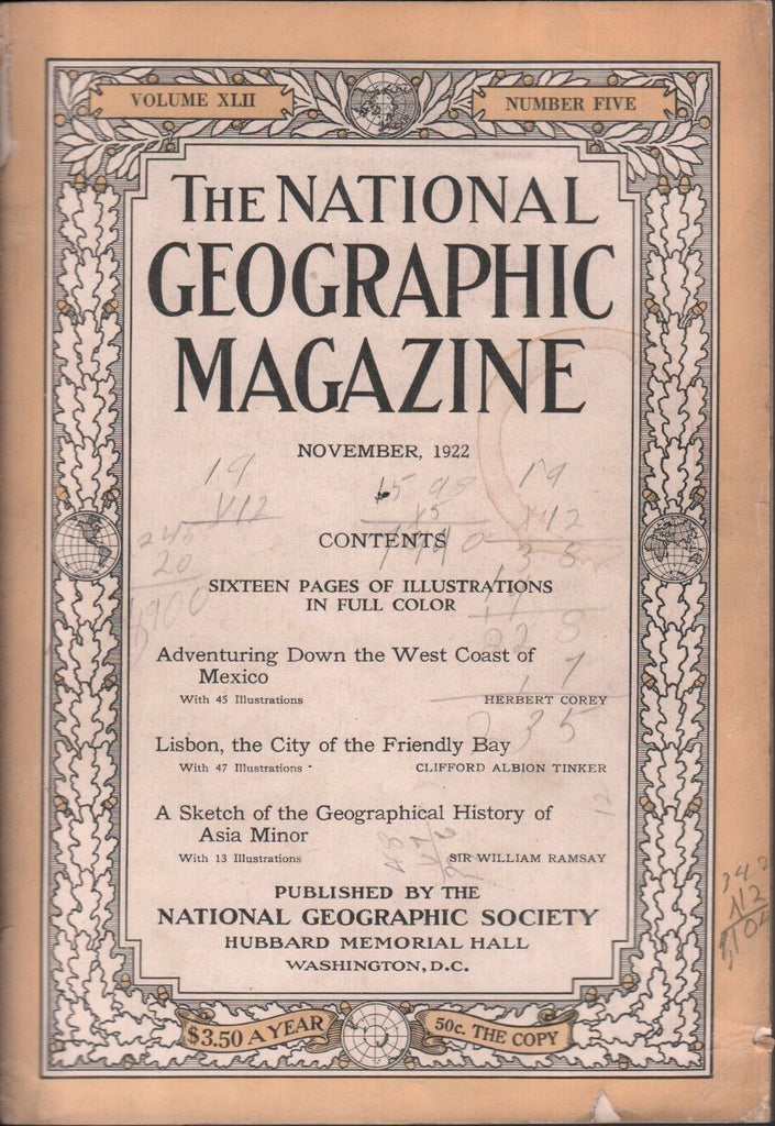 National Geographic November 1922 Lisbon The City of The Friendly Bay 020617DBE2