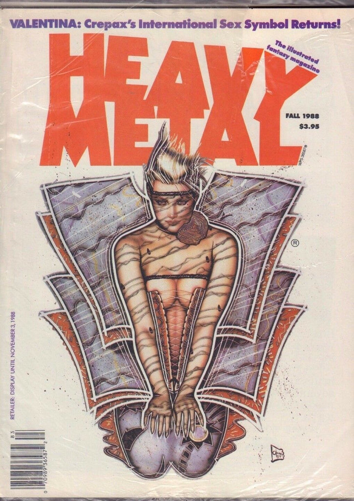 Heavy Metal Fall 1988 Valentina Illustrated Fantasy Magazine 011417DBE2