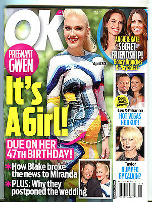 OK Magazine May 23 2016 Gwen Stefani Taylor Swift EX 062916jhe
