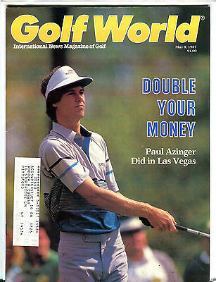 Golf World Magazine May 8 1987 Paul Azinger EX 080816jhe