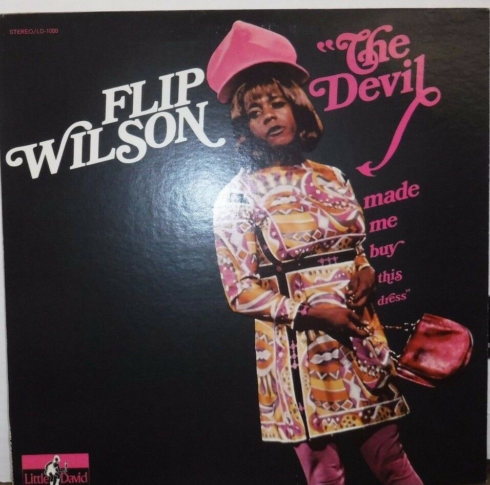 Flip Wilson the devil made me bu this dress 33RPM LD-1000 110616LLE
