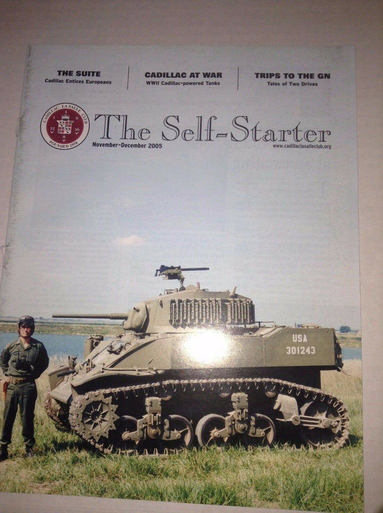Self Starter Cadillac Magazine WWII Tanks November/December 2005 040117NONRH