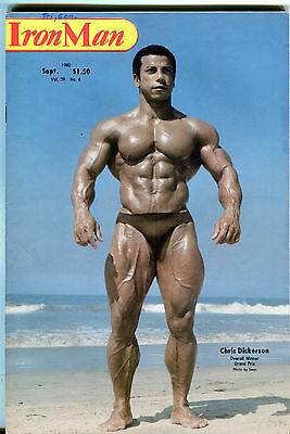 IronMan Magazine September 1980 Chris Dickerson EX 010416jhe