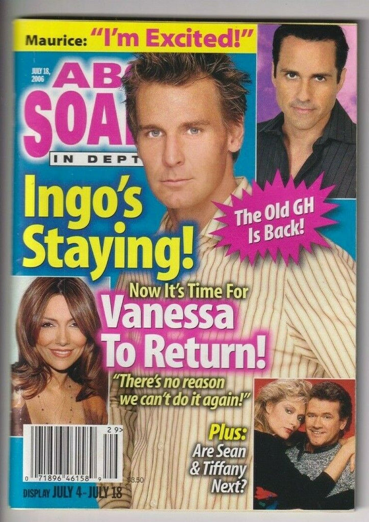 ABC Soaps Mag GH Vanessa Marcil Maurice Benard July 18, 2006 111719nonr