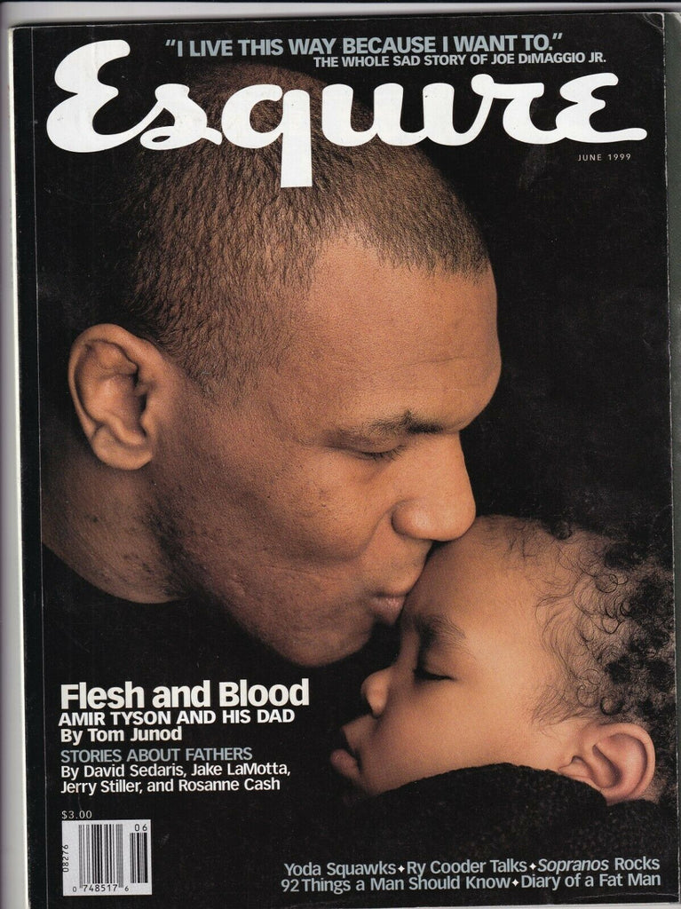Esquire Mag Mike Tyson & Amir Joe Dimaggio Jr. June 1999 080619nonr