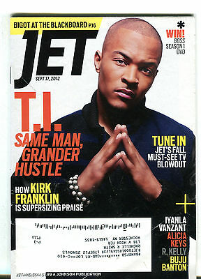 Jet Magazine September 17 2012 T.I. Kirk Franklin EX 071516jhe