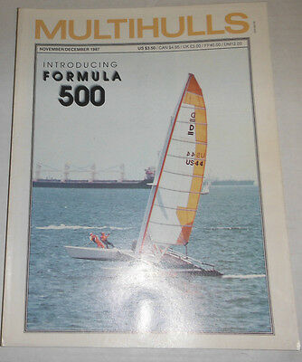Multihulls Magazine Formula 500 November/December 1987 072914R