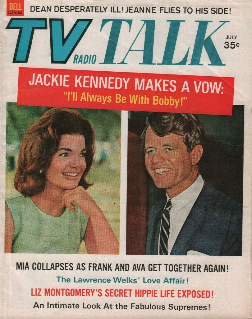 TV Radio Talk July 1968 Jackie Bobby Kennedy 062519AME