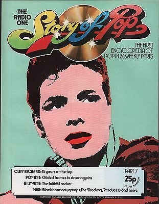 Story of Pop Part 7 1973 Cliff Richard, Billy Fury EX 111915DBE